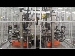 Εύκολη συντήρηση Αυτοματοποιημένη γραμμή συναρμολόγησης κινητήρα με έλεγχο PLC και διεπαφή χειριστή οθόνης αφής